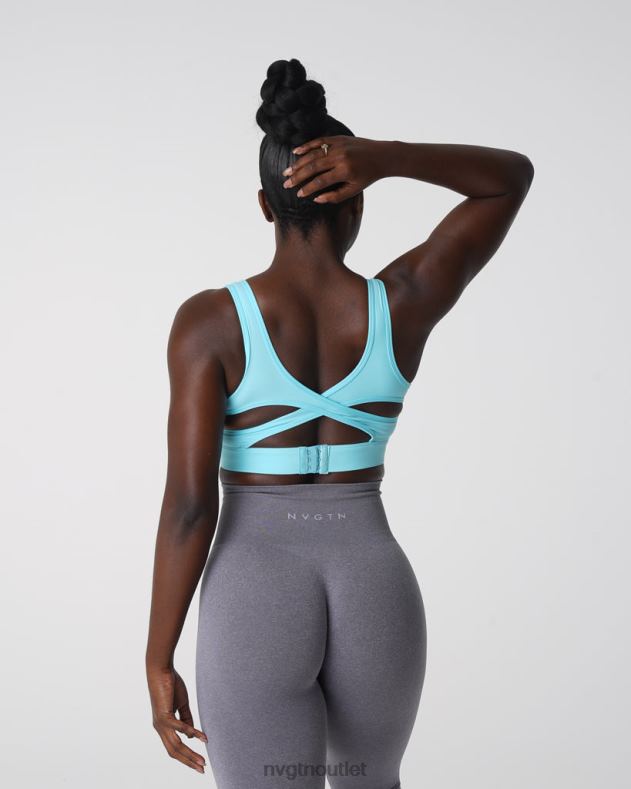 Fitness NVGTN Allure-BH Capriblau Frauen 86ZJB97