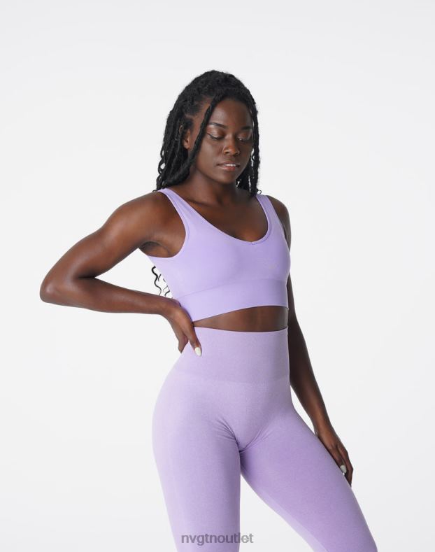 Fitness NVGTN Erhöhen Sie den nahtlosen BH Iris Frauen 86ZJB172
