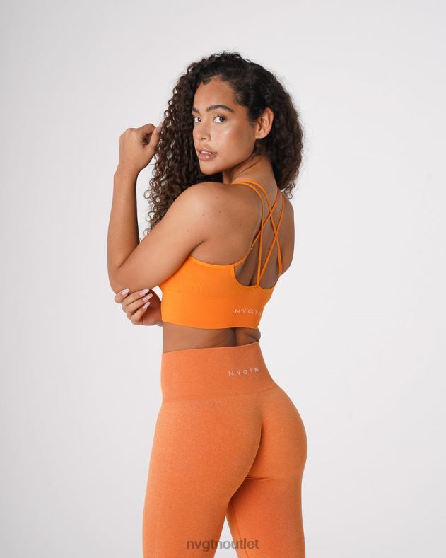 Fitness NVGTN Nahtloser Flourish-BH Clementine Frauen 86ZJB57