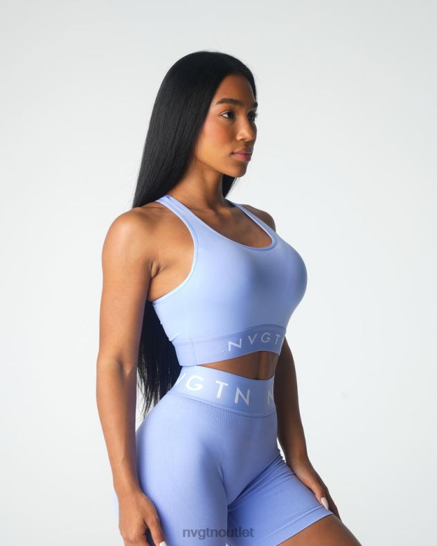 Fitness NVGTN Nahtloser Legacy-Sport-BH Immergrün Frauen 86ZJB24
