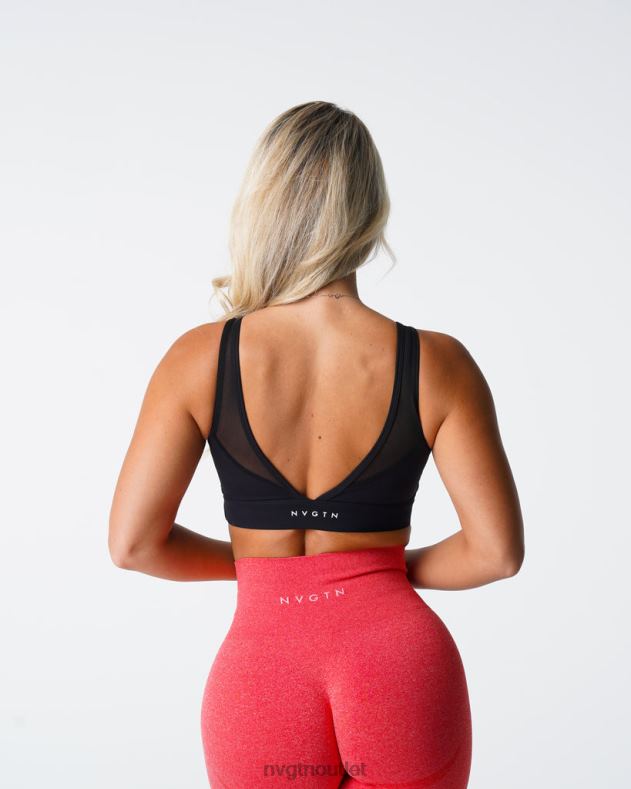 Fitness NVGTN Traum-BH Schwarz Frauen 86ZJB46