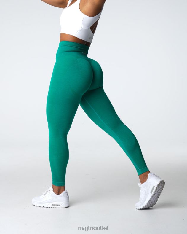 Fitness NVGTN Kontur 2.0 nahtlose Leggings Jade Frauen 86ZJB490