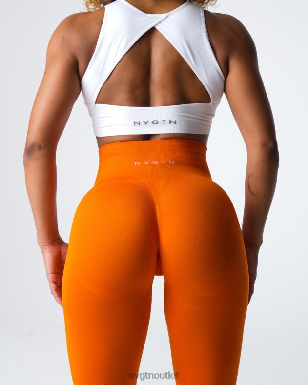 Fitness NVGTN Kontur 2.0 nahtlose Leggings Mandarin Frauen 86ZJB489
