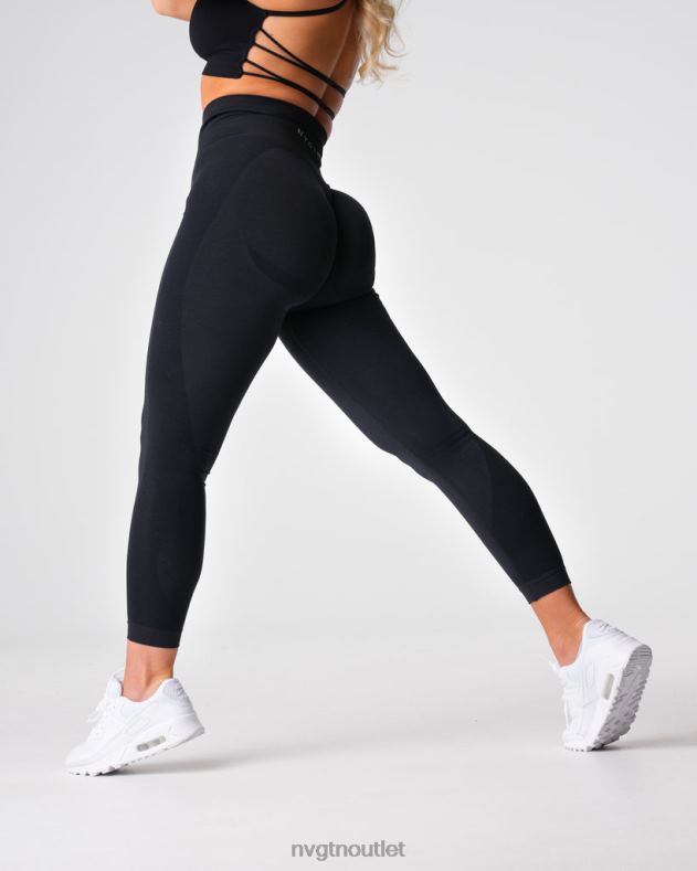 Fitness NVGTN Kontur 2.0 nahtlose Leggings Schwarz Frauen 86ZJB487