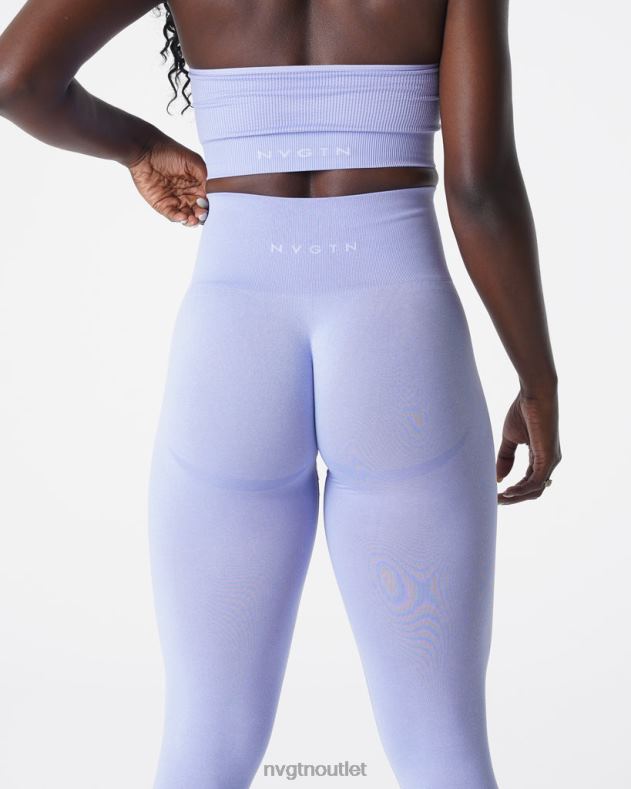 Fitness NVGTN Nahtlose Leggings mit Kurven Immergrün Frauen 86ZJB626