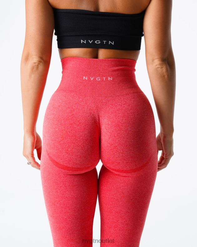 Fitness NVGTN Nahtlose Leggings mit Kurven kandierter Apfel Frauen 86ZJB621