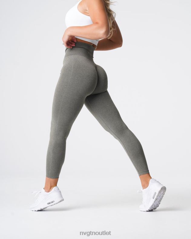 Fitness NVGTN Nahtlose NV-Leggings Khakigrün Frauen 86ZJB588