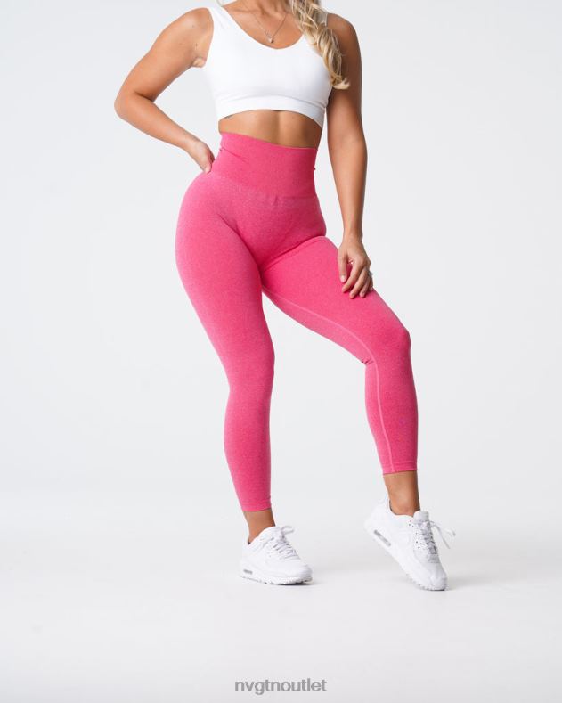 Fitness NVGTN Nahtlose NV-Leggings heißes Rosa Frauen 86ZJB590