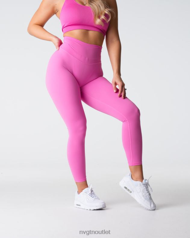 Fitness NVGTN charakteristische 2.0-Leggings Kaugummi rosa Frauen 86ZJB545