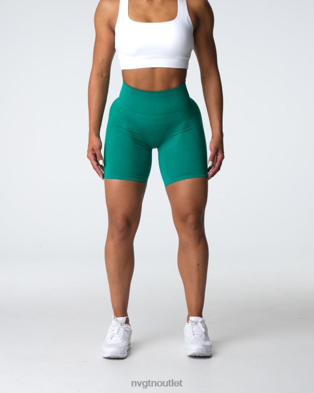 Fitness NVGTN Kontur 2.0 nahtlose Shorts Jade Frauen 86ZJB319