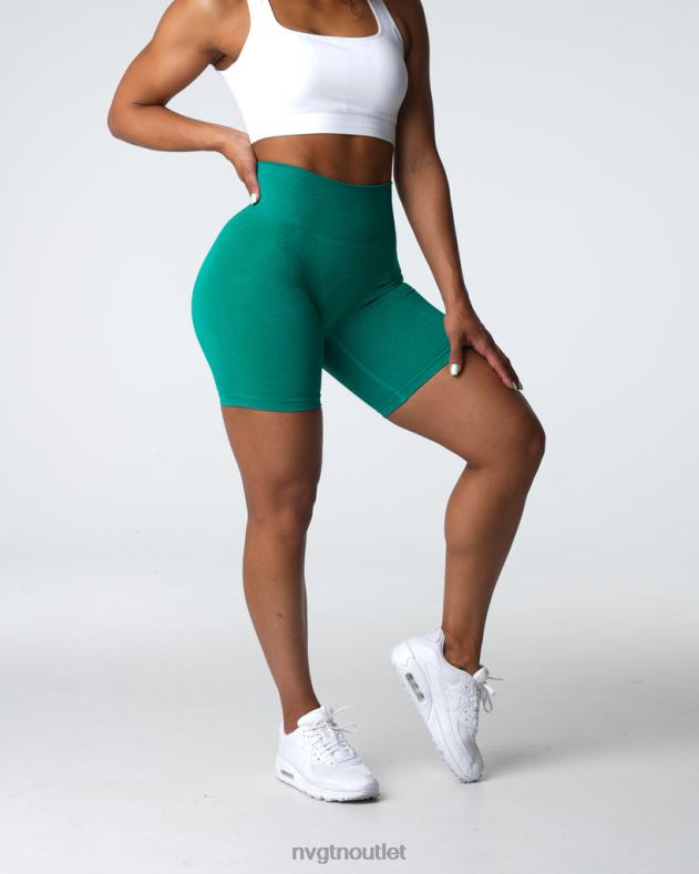 Fitness NVGTN Kontur 2.0 nahtlose Shorts Jade Frauen 86ZJB319