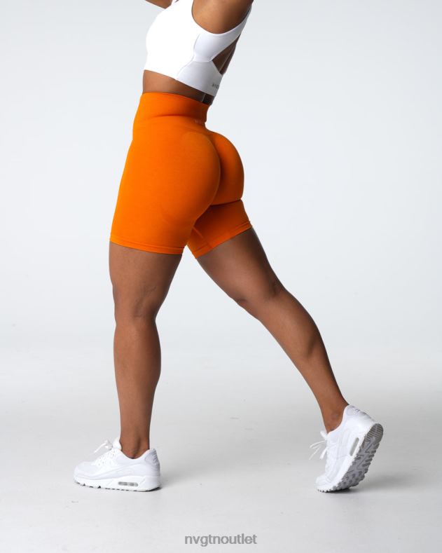 Fitness NVGTN Kontur 2.0 nahtlose Shorts Mandarin Frauen 86ZJB318