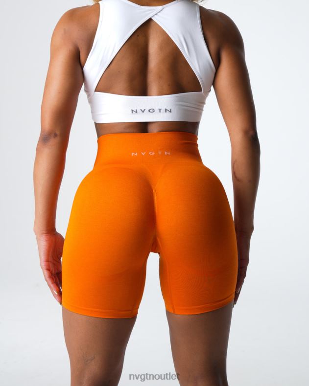 Fitness NVGTN Kontur 2.0 nahtlose Shorts Mandarin Frauen 86ZJB318