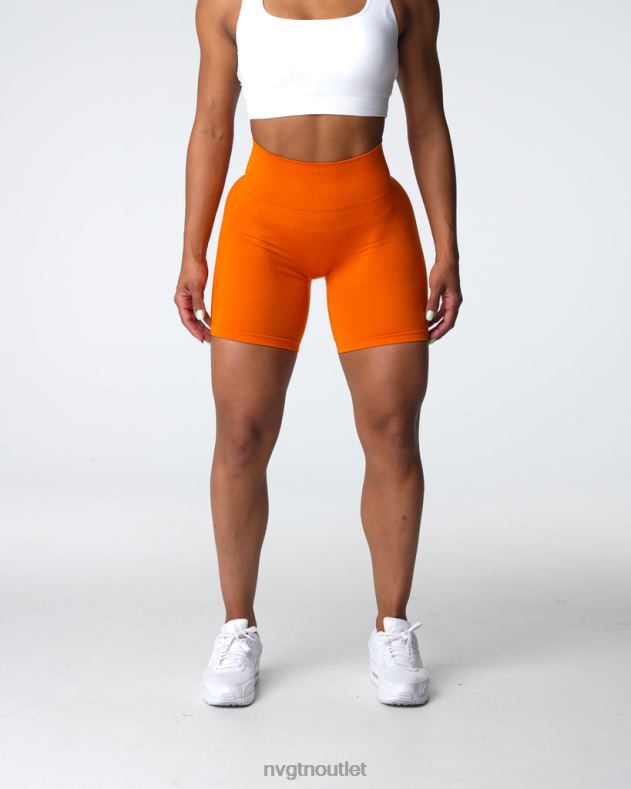 Fitness NVGTN Kontur 2.0 nahtlose Shorts Mandarin Frauen 86ZJB318