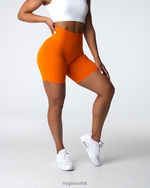 Fitness NVGTN Kontur 2.0 nahtlose Shorts Mandarin Frauen 86ZJB318