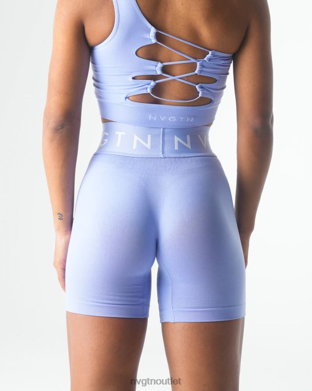 Fitness NVGTN Nahtlose sportliche Shorts Immergrün Frauen 86ZJB433