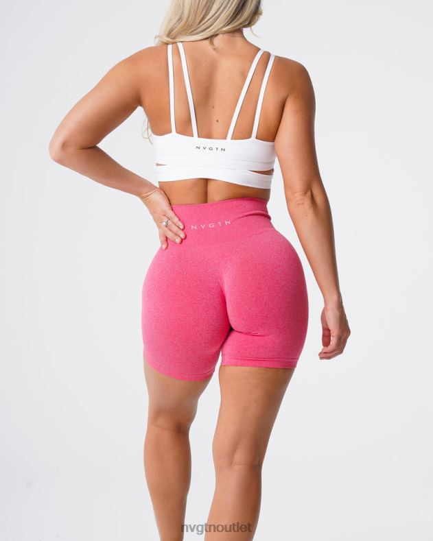 Fitness NVGTN Pro nahtlose Shorts heißes Rosa Frauen 86ZJB375