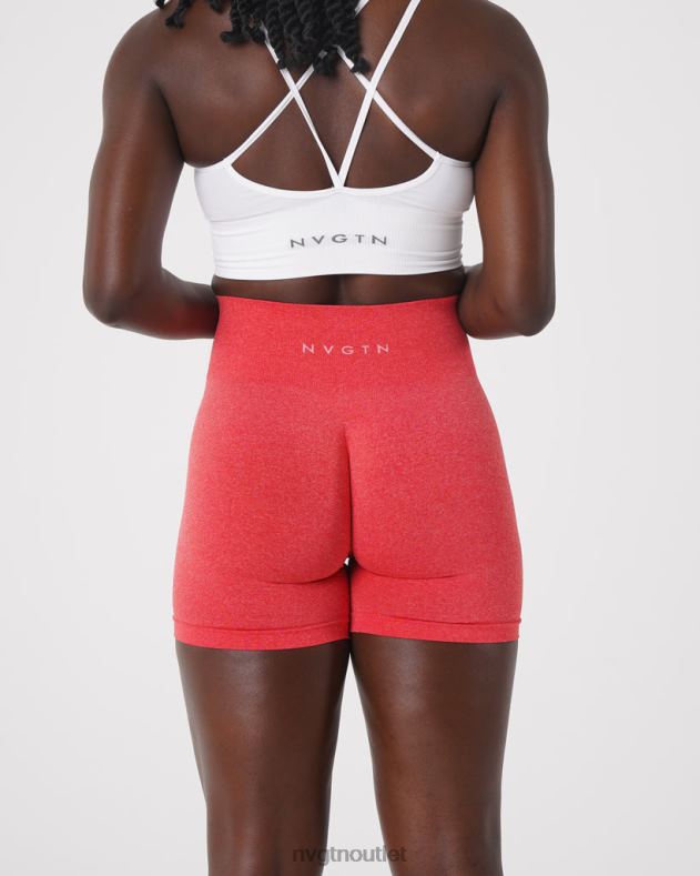 Fitness NVGTN Pro nahtlose Shorts kandierter Apfel Frauen 86ZJB386