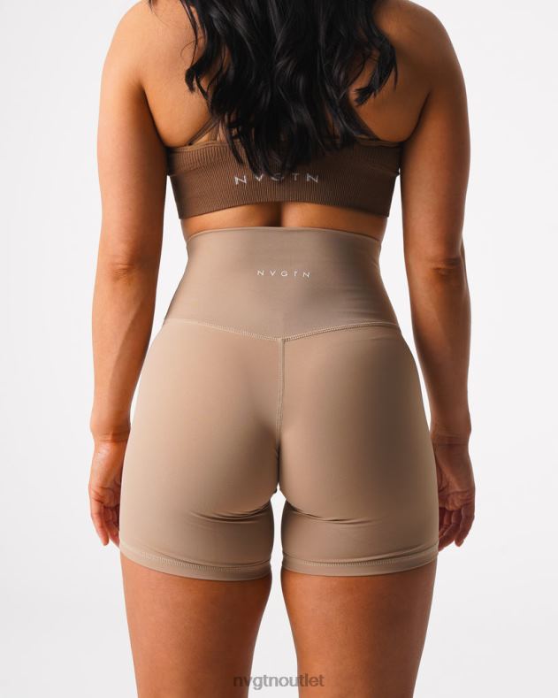 Fitness NVGTN Signature 2.0-Shorts Latté Frauen 86ZJB457