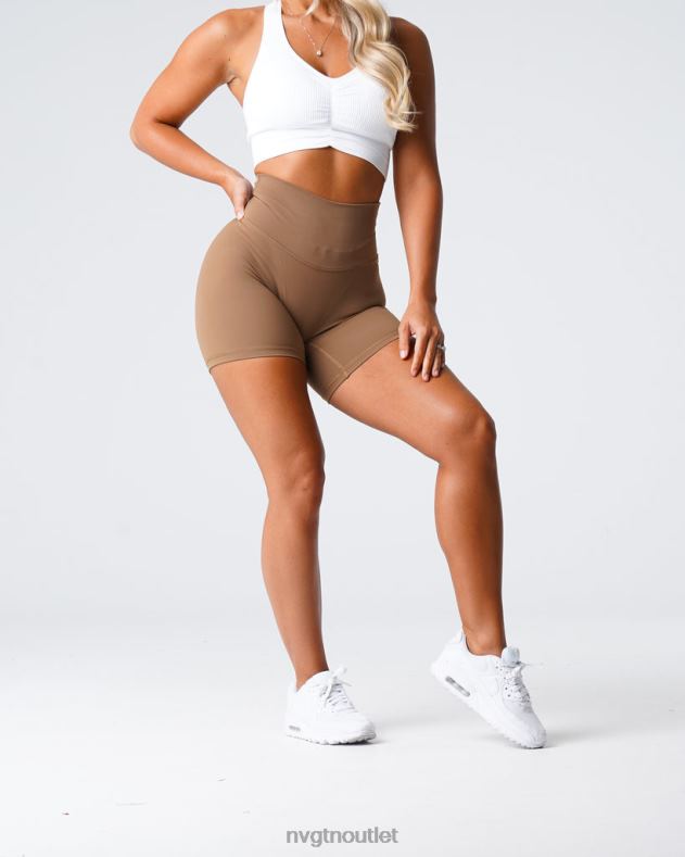 Fitness NVGTN Signature 2.0-Shorts Mokka Frauen 86ZJB456