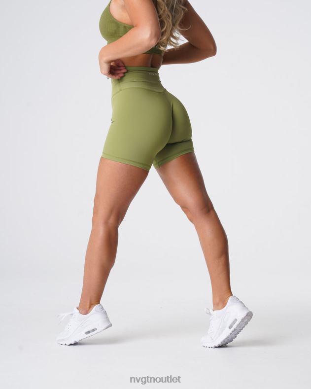 Fitness NVGTN Signature 2.0-Shorts Olive Frauen 86ZJB465