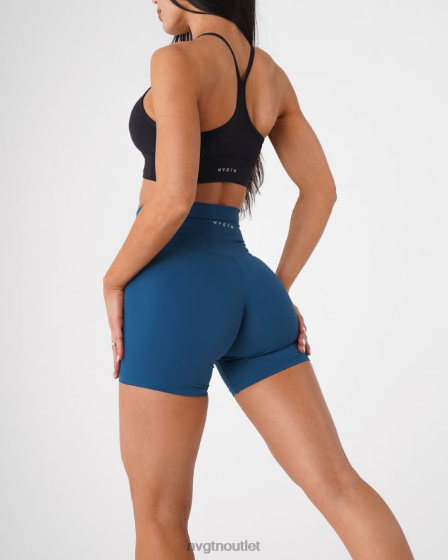 Fitness NVGTN Signature 2.0-Shorts Pazifikblau Frauen 86ZJB466