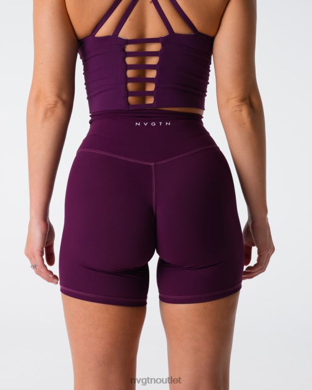 Fitness NVGTN Signature 2.0-Shorts Pflaume Frauen 86ZJB436