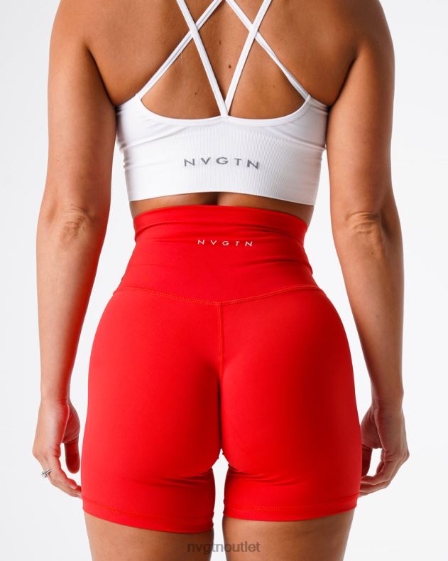 Fitness NVGTN Signature 2.0-Shorts Scharlach Frauen 86ZJB476