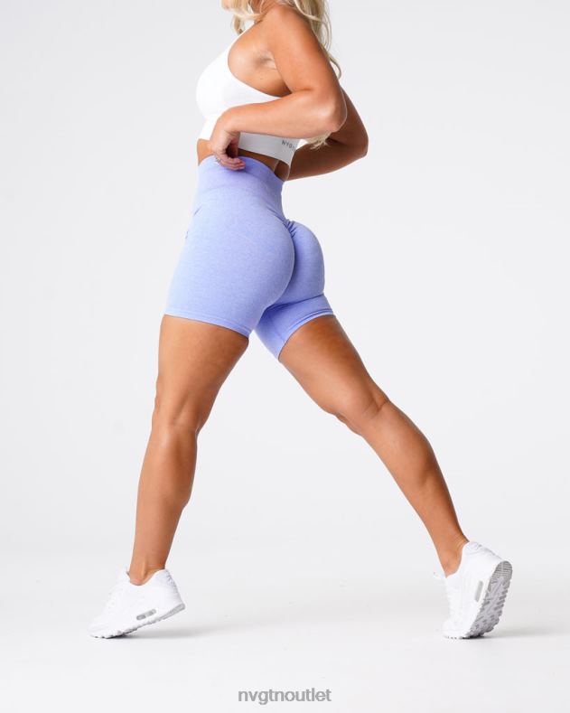 Fitness NVGTN nahtlose Scrunch-Shorts Immergrün Frauen 86ZJB422