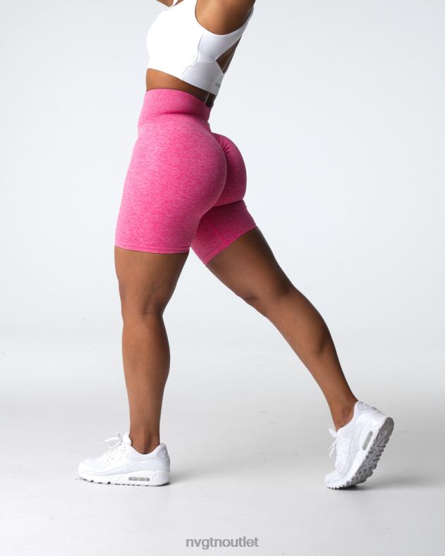 Fitness NVGTN nahtlose Scrunch-Shorts heißes Rosa Frauen 86ZJB409