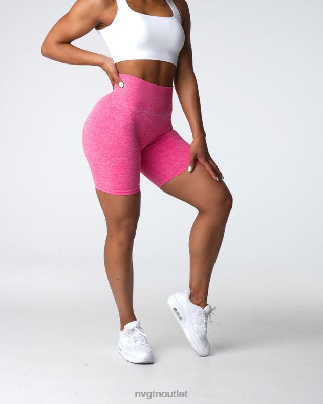 Fitness NVGTN nahtlose Scrunch-Shorts heißes Rosa Frauen 86ZJB409