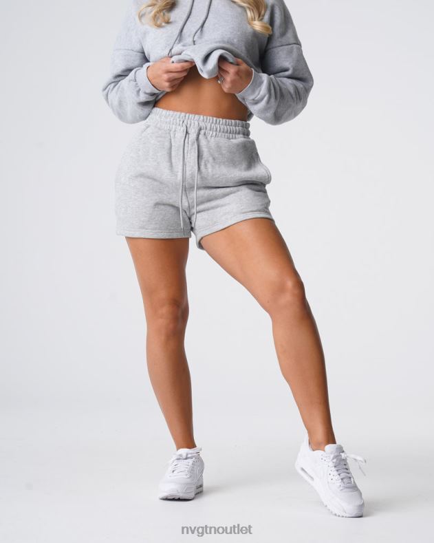 Lebensstil NVGTN unverzichtbare Lounge-Shorts grau Frauen 86ZJB739