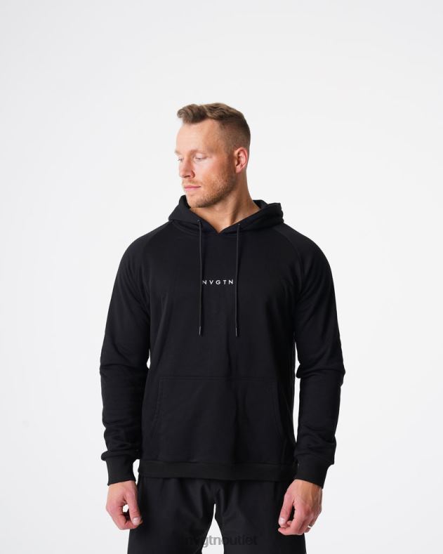 Spitzen NVGTN Lounge-Hoodie Schwarz Männer 86ZJB784