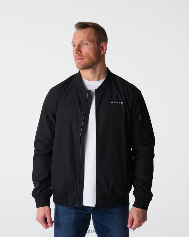 Spitzen NVGTN Bomberjacke Schwarz Männer 86ZJB782