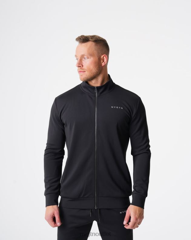 Spitzen NVGTN Trainingsjacke Schwarz Männer 86ZJB793