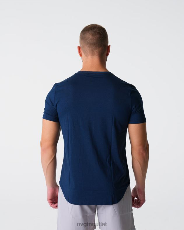 Spitzen NVGTN T-Shirt mit Puls-Passform Marine Männer 86ZJB770