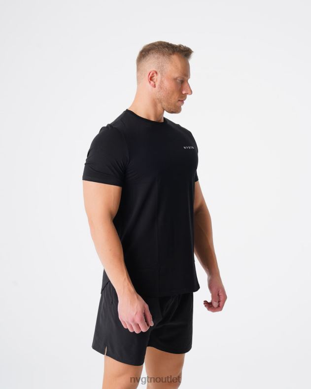 Spitzen NVGTN T-Shirt mit Puls-Passform Schwarz Männer 86ZJB767