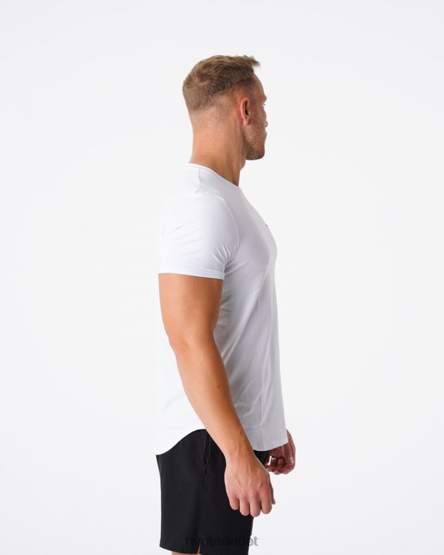 Spitzen NVGTN T-Shirt mit Puls-Passform Weiß Männer 86ZJB768
