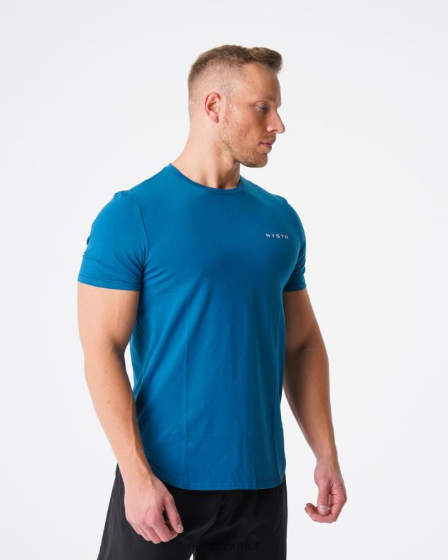 Spitzen NVGTN T-Shirt mit Puls-Passform französisches Blau Männer 86ZJB799