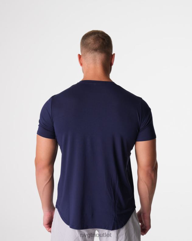 Spitzen NVGTN T-Shirt mit technischer Passform Marine Männer 86ZJB760