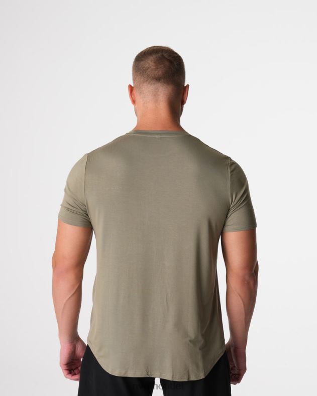 Spitzen NVGTN T-Shirt mit technischer Passform Salbeigrün Männer 86ZJB761