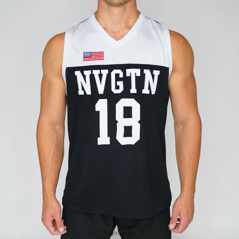 Spitzen NVGTN Jersey Schwarz Männer 86ZJB805