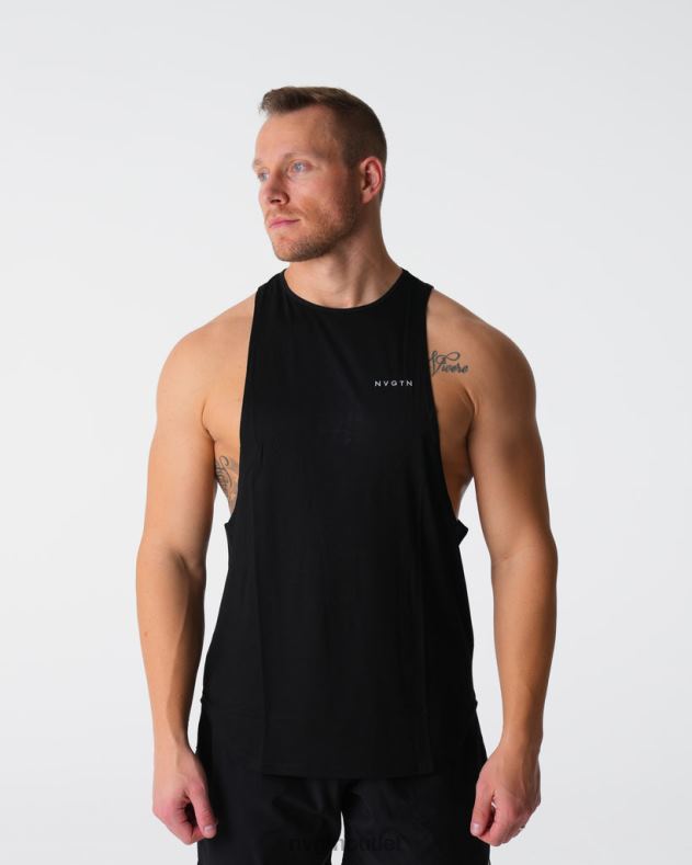 Spitzen NVGTN Tech-Edge-Tank Schwarz Männer 86ZJB765